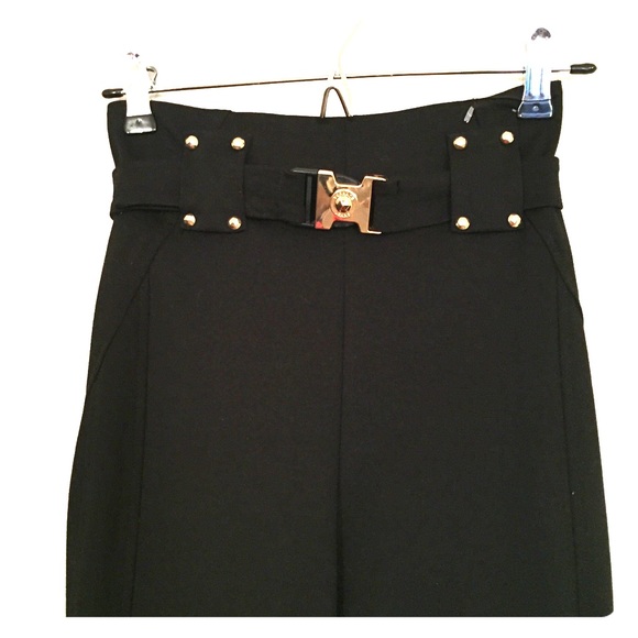 Versace Jeans High Waist Ponte Trousers - Picture 7 of 10